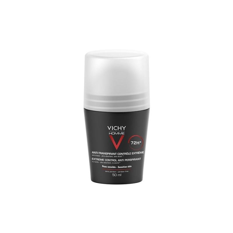 Vichy Homme deodorante roll-on anti-traspirante 50 ml