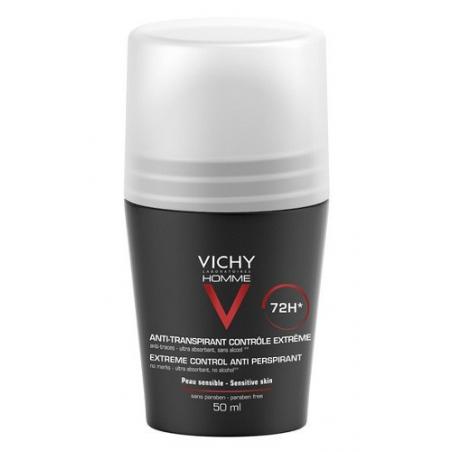 Vichy Homme deodorante roll-on anti-traspirante 50 ml