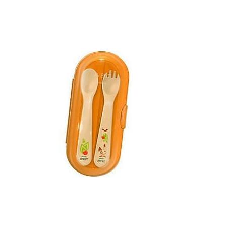 Avent Set Posatine da Viaggio 12 mesi+