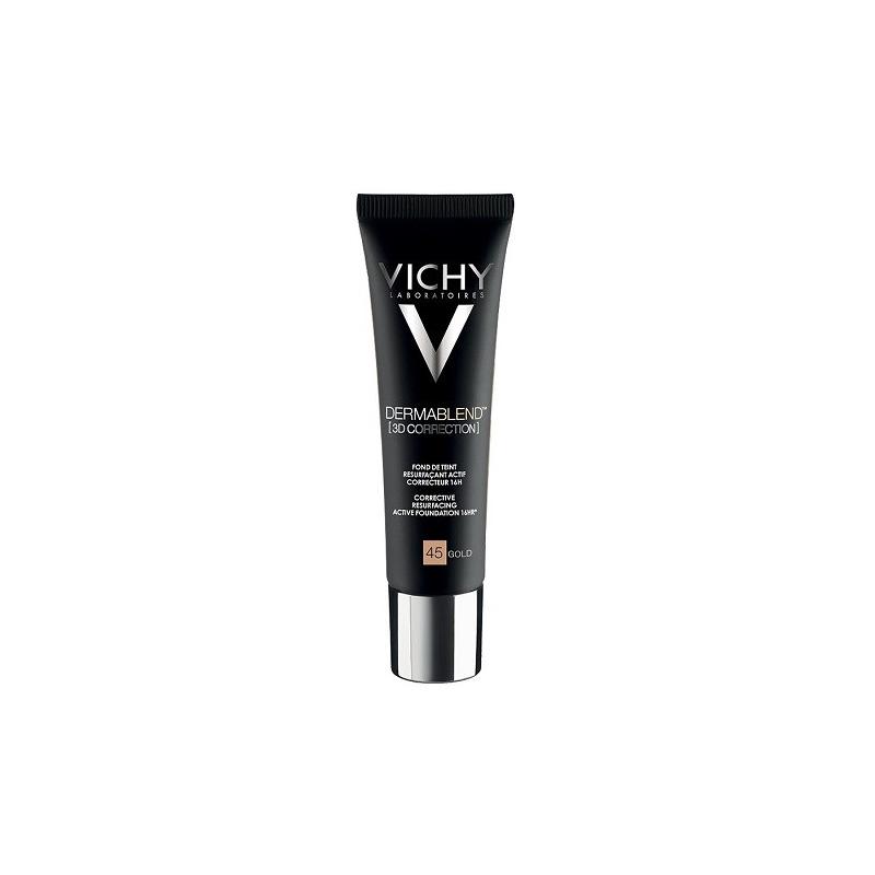 Vichy Dermablend 3D Correction Fondotinta Correttore 45 Gold