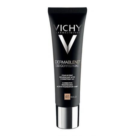 Vichy Dermablend 3D Correction Fondotinta Correttore 45 Gold