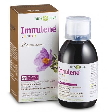 Bios Line Immulene Junior Integratore  per la Difese Immunitarie 200 ml