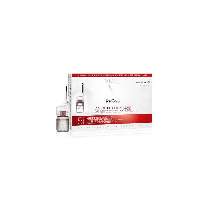 Vichy Dercos Aminexil Trattamento Anticaduta Donna 21 Fiale Da 6ml