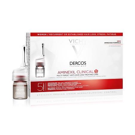 Vichy Dercos Aminexil Trattamento Anticaduta Donna 21 Fiale Da 6ml