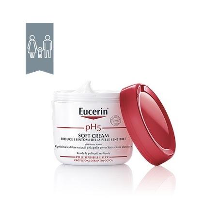 Eucerin PH5 Soft Cream Crema Corpo Idratante per Pelle Sensibile