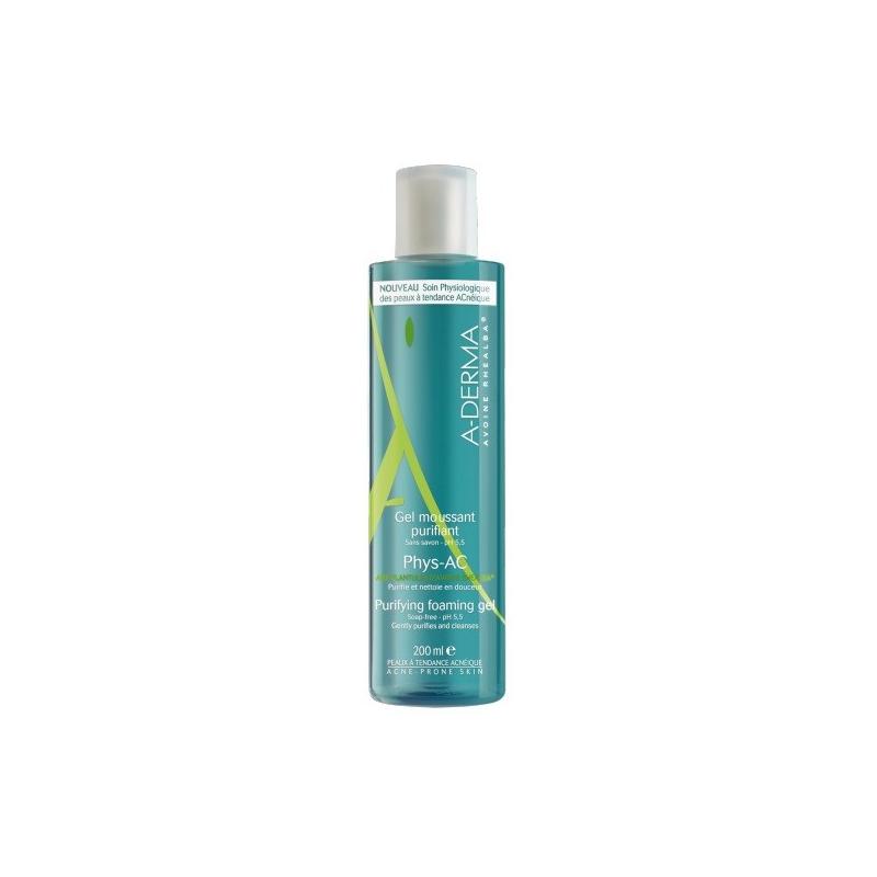 A-Derma Phys-Ac Gel Detergente Purificante