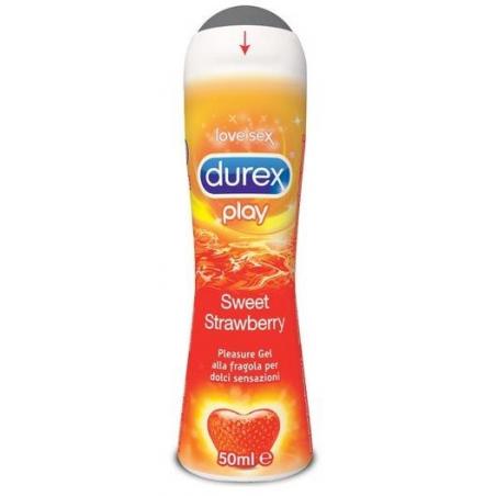 Durex Love Sex Play Gel Sweet Strawberry Gusto Fragola Lubrificante