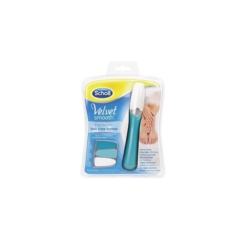 Dr Scholl Velvet Smooth Kit Elettronico Lima Elettrica per Unghie