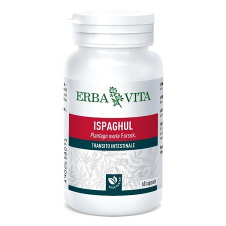 Erba Vita Ispaghul 60 Capsule Integratore Alimentare per il Transito Intestinale