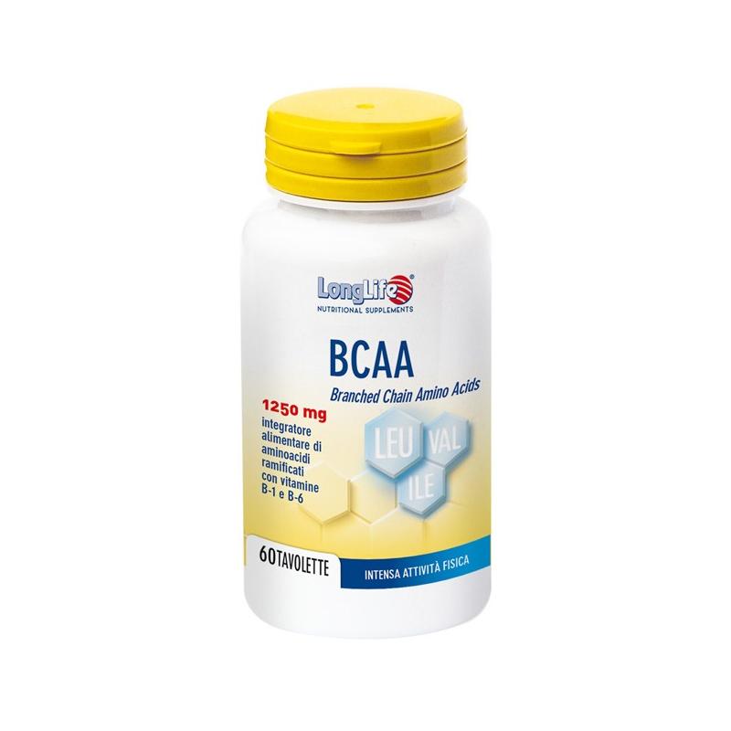 Longlife BCAA Integratore per Sportivi 60 Tavolette