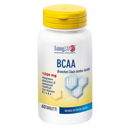 Longlife BCAA Integratore per Sportivi 60 Tavolette