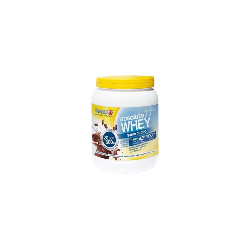 LongLife Absolute Whey Cacao Integratore Proteico 500 g