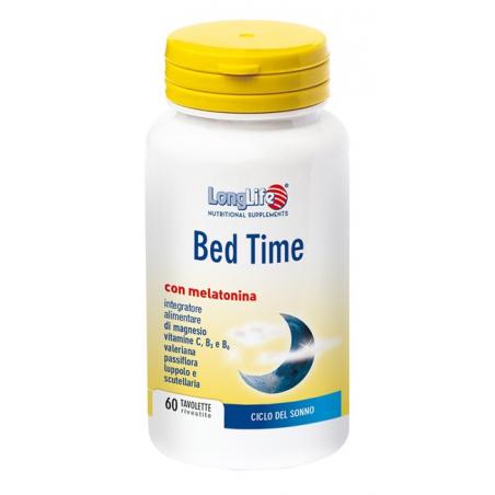 Longlife Bed Time Integratore per l'Insonnia 60 Tavolette