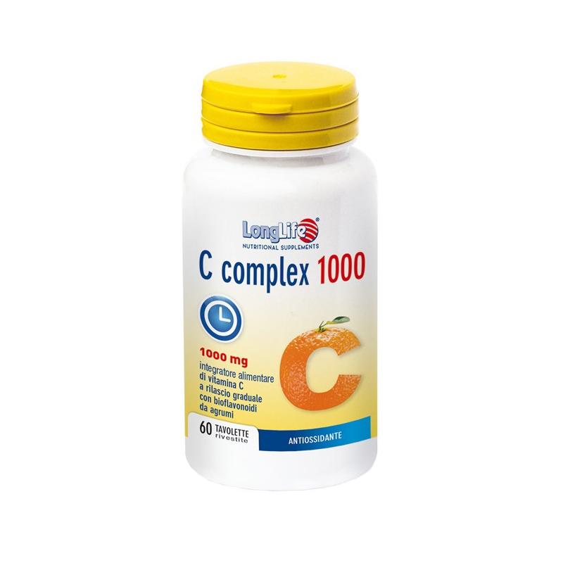 Longlife C Complex Integratore Antiossidante 1000 T/R 60 Tavolette