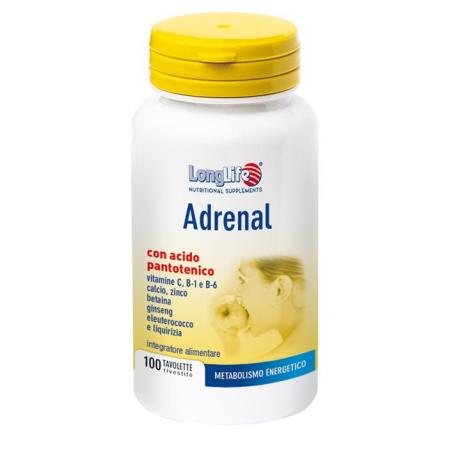 Longlife Adrenal Integratore contro lo Stress 100 Tavolette