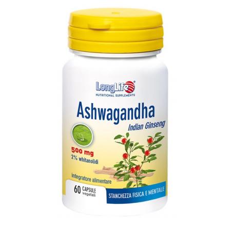 LONGLIFE ASHWAGANDHA 60 CAPSULE 500 MG