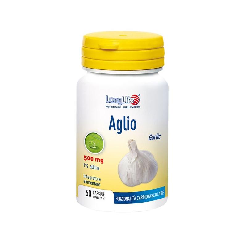 Longlife Aglio Integratore Antiossidante 60 Capsule Vegetali