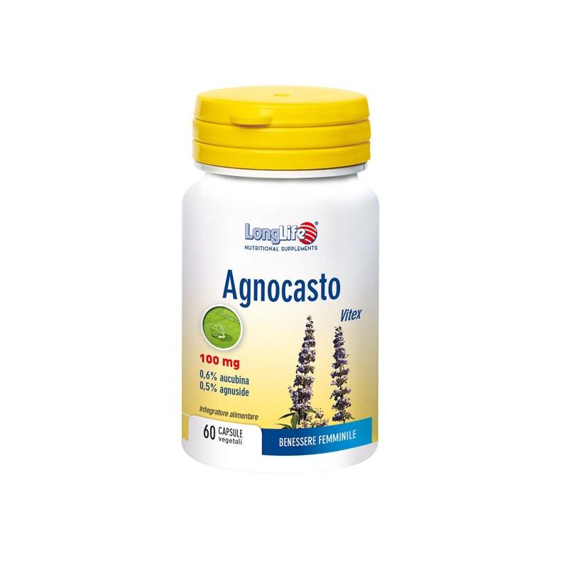 Longlife Agnocasto Integratore per i Dolori Mestruali 60 Capsule Vegetali