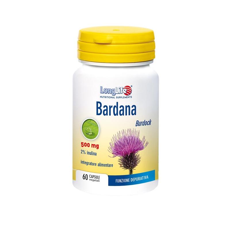 Phoenix LongLife Bardana 2% Inulina 60 Capsule Integratore Antiossidante