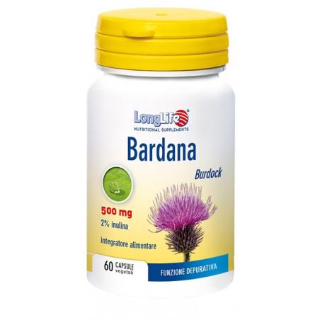 Phoenix LongLife Bardana 2% Inulina 60 Capsule Integratore Antiossidante