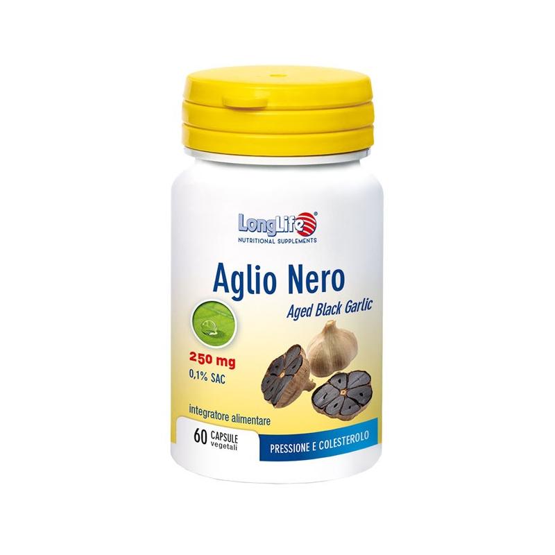 Longlife Aglio Nero Integratore Antiossidante 60 Vegicapsule