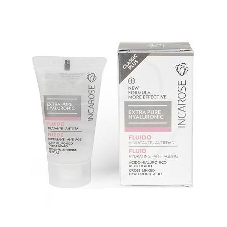 Incarose Fluido Idratante Antietà all'Acido Ialuronico