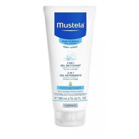 Mustela 2 in 1 Gel Detergente per Neonati e Bambini