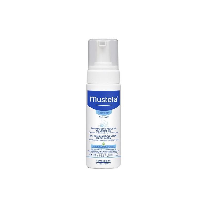 Mustela Shampoo Mousse per il Trattamento della Crosta Lattea del Bebè