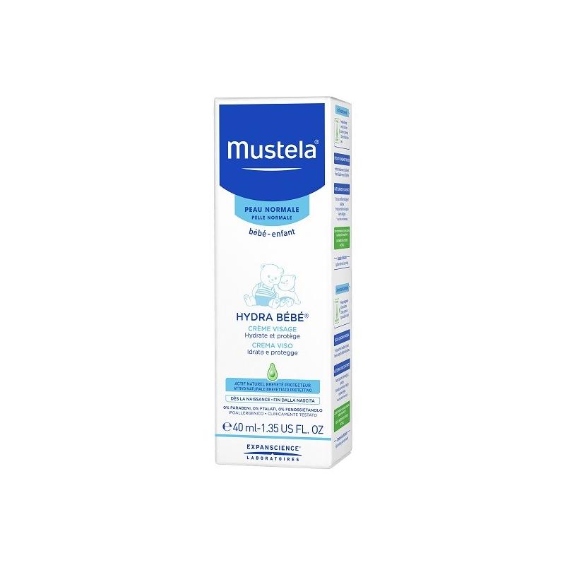 Mustela Hydra Bébé Crema Viso Idratante