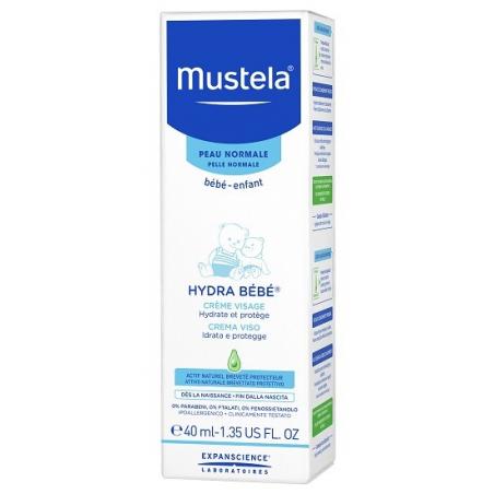 Mustela Hydra Bébé Crema Viso Idratante