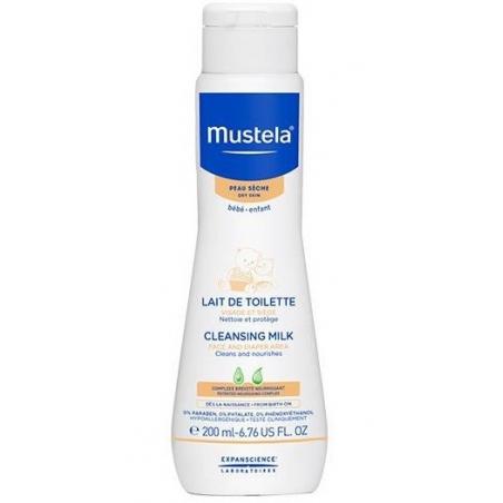 Mustela Latte di Toilette Detergente Idratante per Bebè