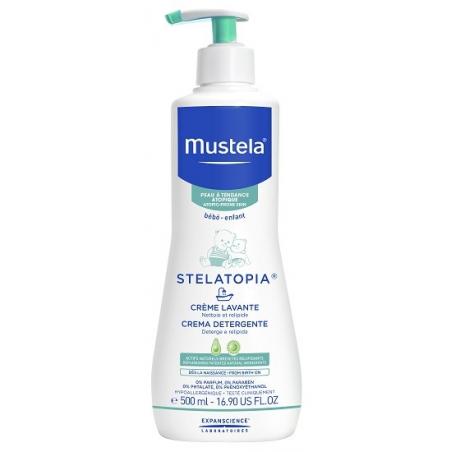 Mustela Stelatopia Crema Detergente Pelle Atopica del Bebè