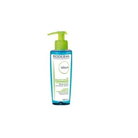 Bioderma Sébium Gel Moussant Detergente Viso per Pelle Grassa