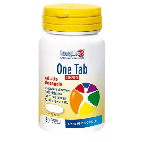 LongLife One Tab Integratore Multivitaminico 30 Tavolette