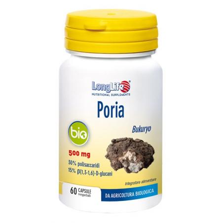 LongLife Poria Bio Integratore Diuretico 60 Capsule