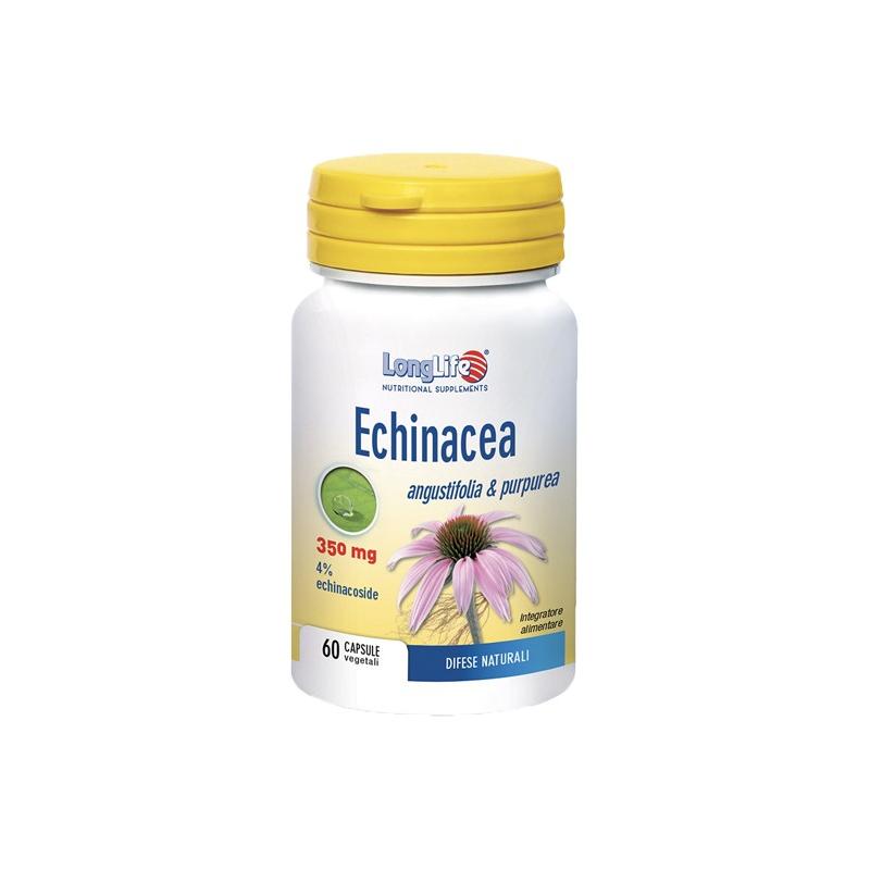 LongLife Echinacea Integratore per le Difese Immunitarie 60 Capsule