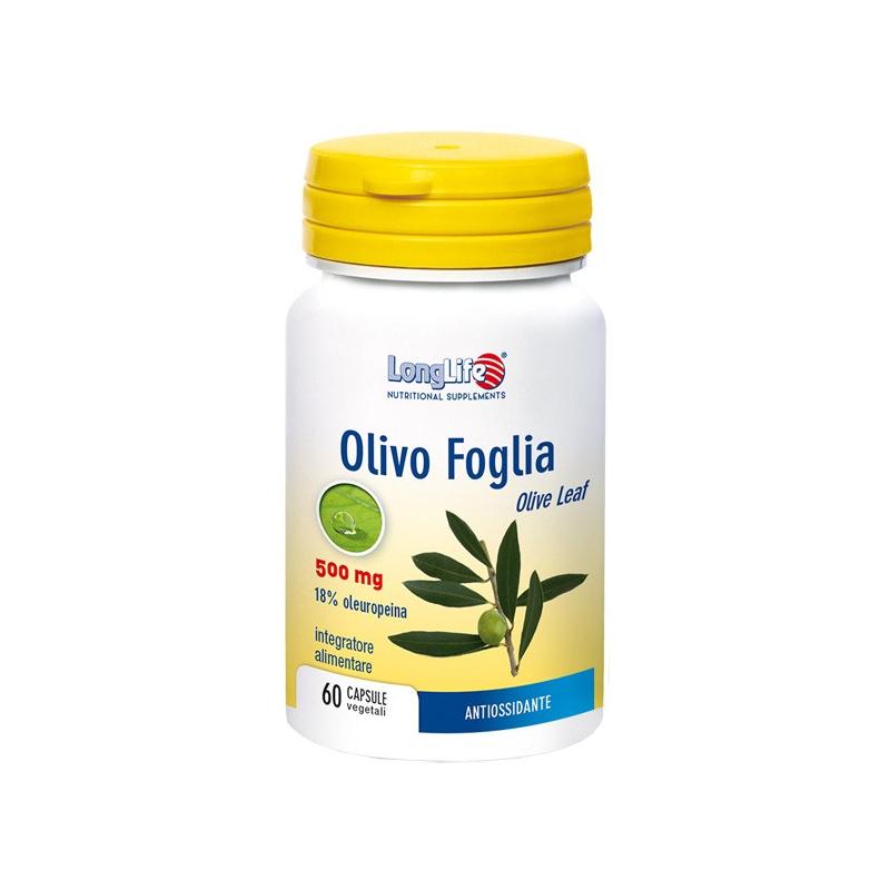 LongLife Olivo Foglia Integratore Antiossidante 60 Capsule