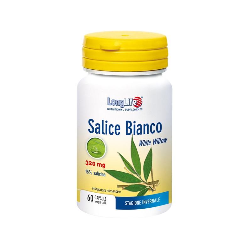 Longlife Salice Bianco Integratore Antinfiammatorio 60 Capsule