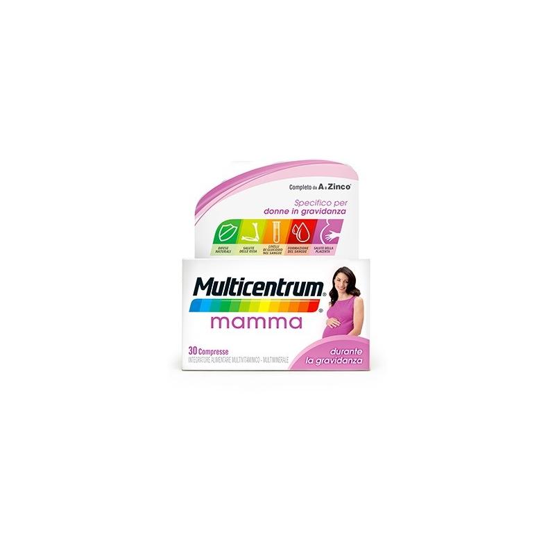 Multicentrum Mamma Integratore Multivitaminico per Donne in Gravidanza 30 Compresse