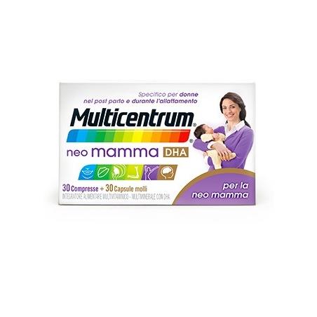 Multicentrum Integratore Neo Mamma DHA 30 Compresse +30 Capsule Molli