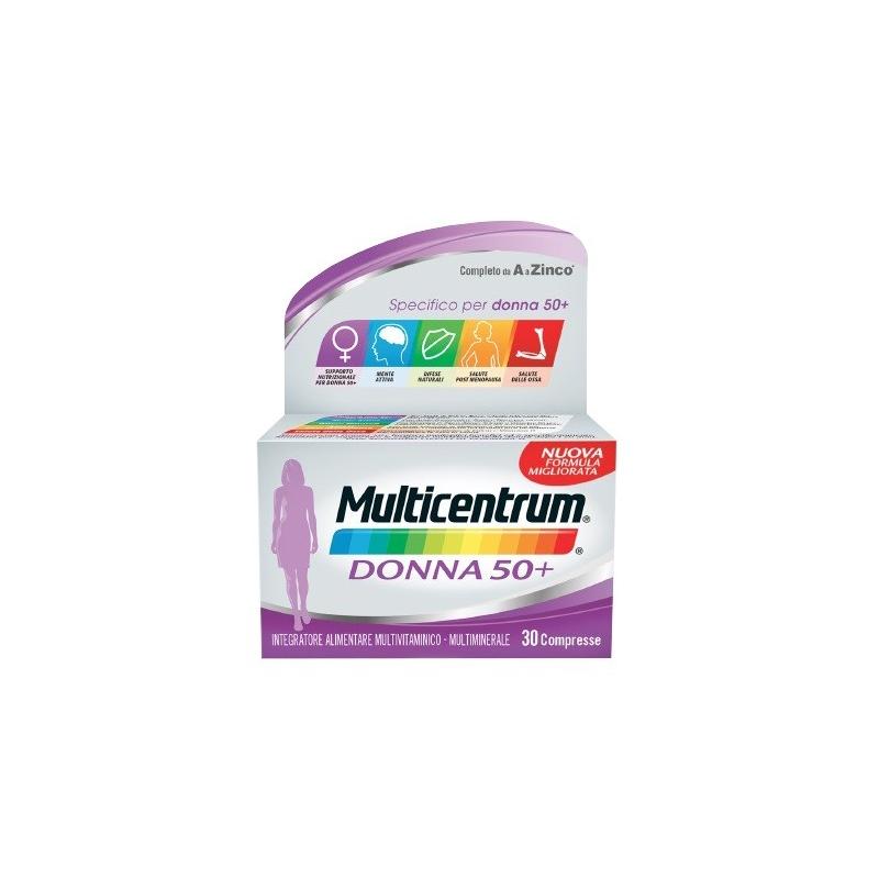 Multicentrum Donna 50+ Integratore Multivitaminico 30 Compresse - scadenza 31/10/2025