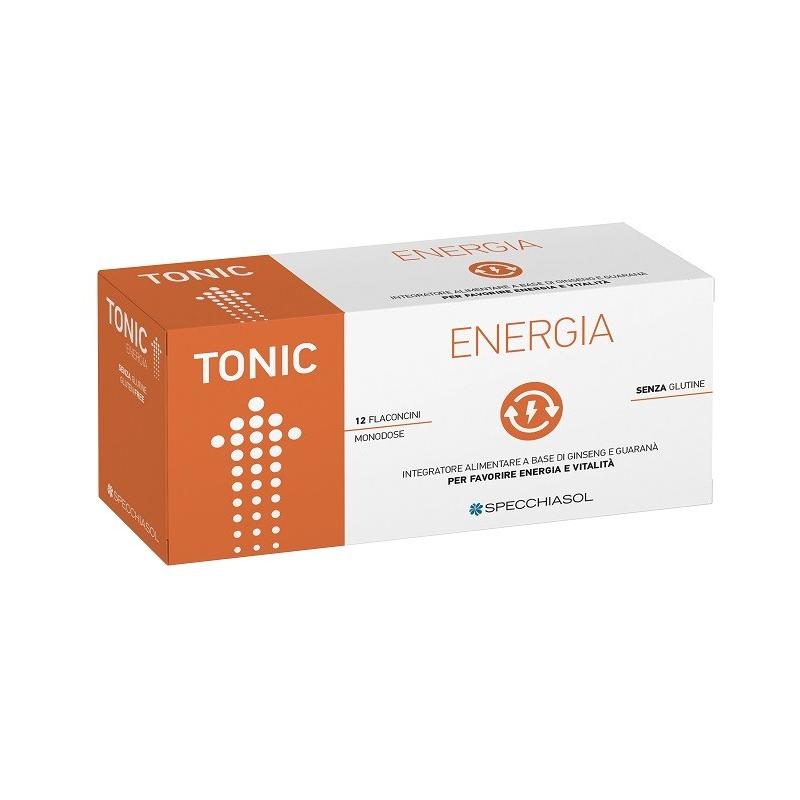 Specchiasol Tonic Energia Integratore Energizzante 12 Flaconcini