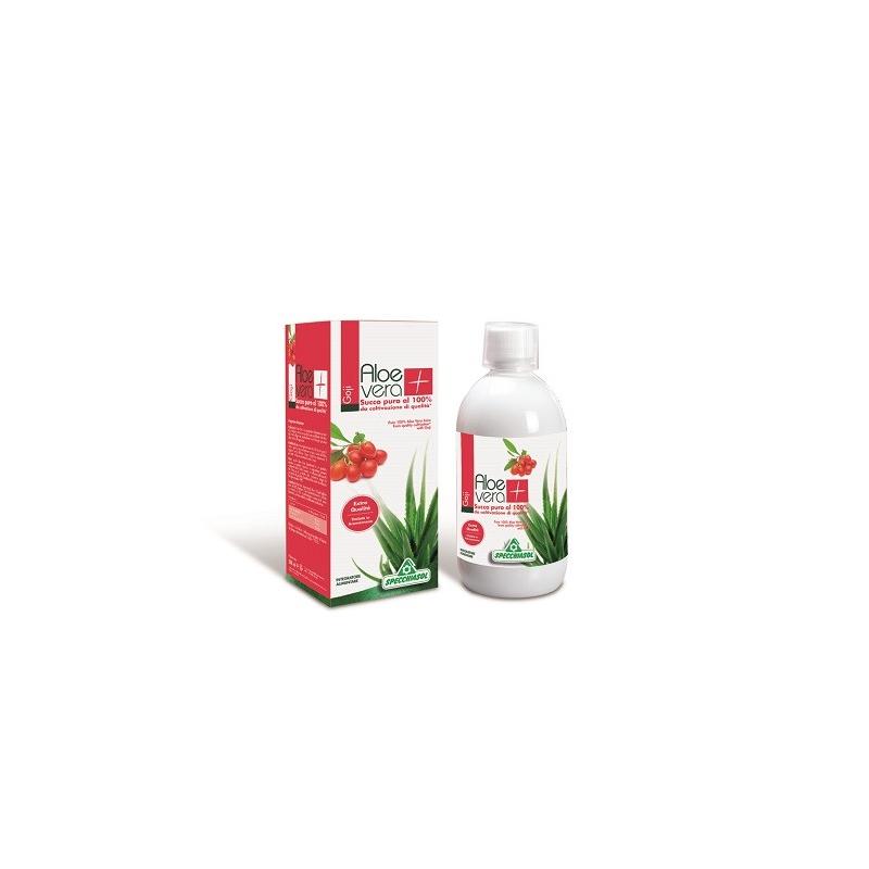 Specchiasol Succo AloeVera+ Goji Integratore Depurativo 1000 ml