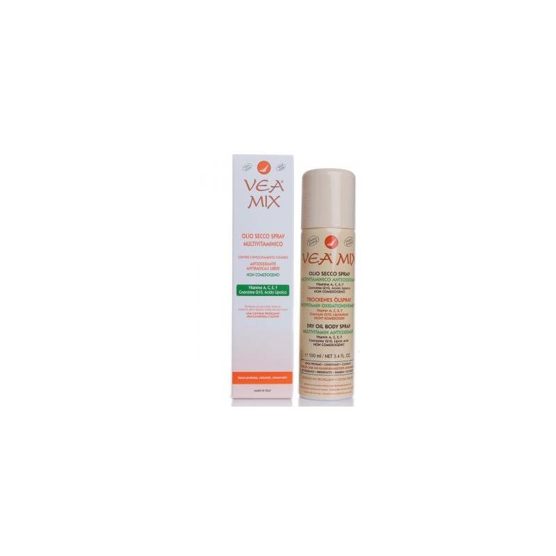 Vea Mix Olio Secco Spray Multivitaminico per Cute Secca e Arrossata 100 ml