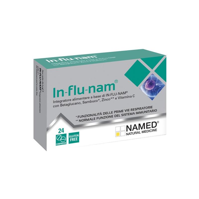 Named Influnam Integratore per le Difese Immunitarie 24 Compresse