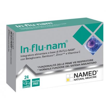 Named Influnam Integratore per le Difese Immunitarie 24 Compresse