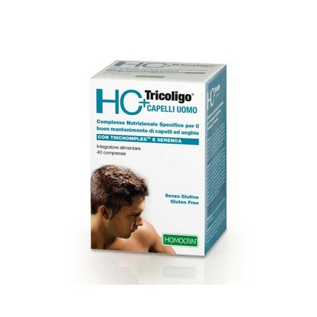 Specchiasol HC+ Tricoligo Uomo Integratore Contro l'Alopecia 40 Capsule