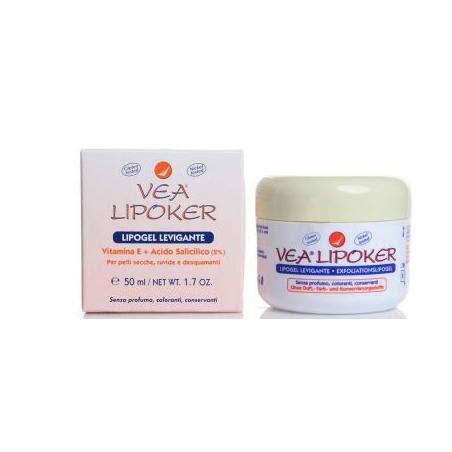 Vea Lipoker Gel levigante per Pelli Secche e Arrossate 50 ml