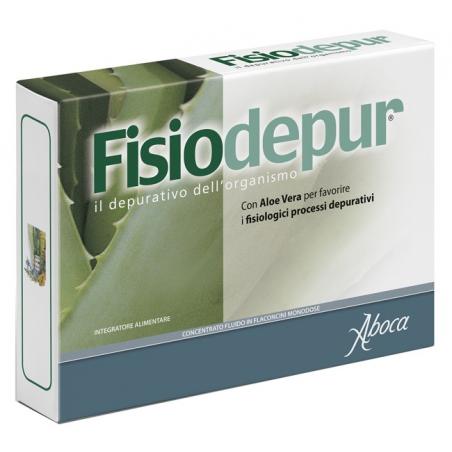 Aboca Fisiodepur Integratore Alimentare Depurativo 10 Flaconcini 15 g