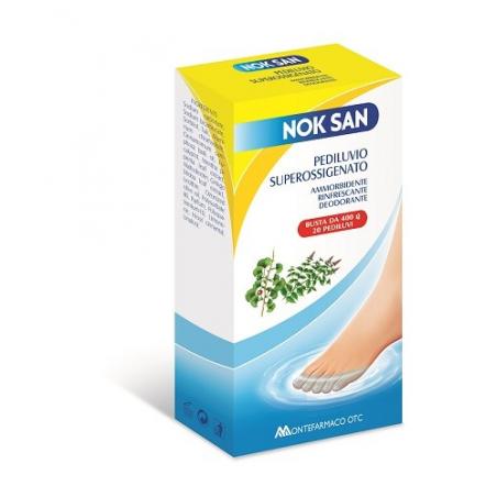 Montefarmaco Nok San Pediluvio Super Ossigenato Deodorante Rinfrescante per Piedi 400 g